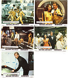 Moonraker 1979 lobbykort Roger Moore Richard Kiel Lois Chiles Michael Lonsdale Lewis Gilbert