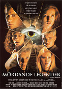 Mördande legender 1998 poster Jared Leto Alicia Witt Rebecca Gayheart Jamie Blanks