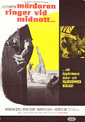 Mördaren ringer vid midnatt 1965 poster Maximilian Schell Ingrid Thulin Samantha Eggar J Lee Thompson Telefoner