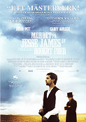 Mordet på Jesse James 2007 poster Brad Pitt Casey Affleck