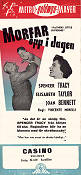 Morfar opp i dagen 1953 poster Elizabeth Taylor Spencer Tracy Vincente Minelli Barn