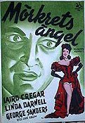 Mörkrets ängel 1945 poster Linda Darnell