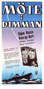 Möte i dimman 1945 poster Signe Hasso George Raft Claire Trevor Edwin L Marin Film Noir