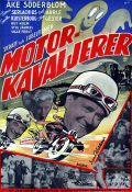 Motorkavaljerer 1949 poster Åke Söderblom Viveca Serlachius Rut Holm Stig Järrel Carl-Gustaf Lindstedt Elof Ahrle Motorcyklar