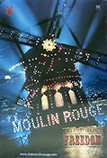 Moulin Rouge 2001 poster Nicole Kidman Baz Luhrmann Musikaler