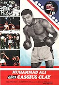 Muhammad Ali alias Cassius Clay 1971 poster Muhammad Ali Cus d´Amato Boxning