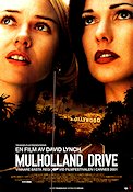 Mulholland Drive 2001 poster Naomi Watts Laura Harring Justin Theroux Jeanne Bates Dan Birnbaum David Lynch