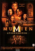 Mumien återkomsten 2001 poster Brendan Fraser Rachel Weisz John Hannah Stephen Sommers