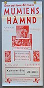 Mumiens hämnd 1940 poster Dick Foran