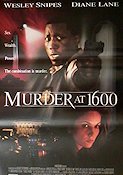 Murder at 1600 1997 poster Wesley Snipes Diane Lane Daniel Benzali Dwight H Little