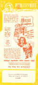 Musik för miljoner 1944 poster Margaret O´Brien José Iturbi June Allyson Jimmy Durante Henry Koster