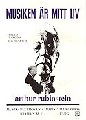 Musiken är mitt liv 1969 poster Arthur Rubinstein Francois Reichenbach