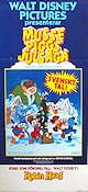 Musse Piggs julsaga 1983 poster Musse Pigg Mickey Mouse Helger