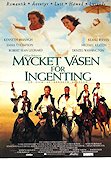 Mycket väsen för ingenting 1993 poster Kenneth Branagh Emma Thompson Text: William Shakespeare