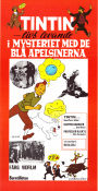Mysteriet med de blå apelsinerna 1964 poster Jean Bouise Philippe Condroyer