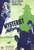 Mysteriet Milton 1952 poster Mai Zetterling Greta Gynt Herbert Lom Guy Hamilton