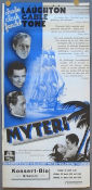 Myteri 1935 poster Charles Laughton Clark Gable Franchot Tone Frank Lloyd