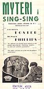 Myteri i Sing-Sing 1932 poster Howard Phillips Samuel Bischoff