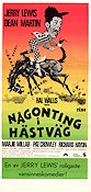 Någonting i hästväg 1953 poster Dean Martin Jerry Lewis George Marshall Hästar