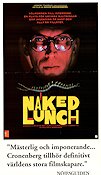 Naked Lunch 1991 poster David Cronenberg Filmen från: Canada