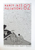Nancy Jazz Pulsations 82 1990 affisch Jazz Affischkonstnär: Joost Swarte Hitta mer: Lithography Hitta mer: Signed poster