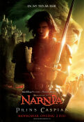 Narnia Prins Caspian 2008 poster Ben Barnes Skandar Keynes Georgie Henley Andrew Adamson Hitta mer: Narnia Text: C S Lewis