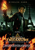 National Treasure: Book of Secrets 2007 poster Nicolas Cage Diane Kruger Justin Bartha Jon Turteltaub
