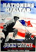 Nationens hjältar 1949 poster John Wayne Krig