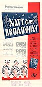 Natt över Broadway 1944 poster Maria Montez Charles Lamont