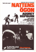 Nattens ögon 1967 poster Audrey Hepburn Alan Arkin Richard Crenna Terence Young