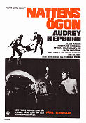Nattens ögon 1967 poster Audrey Hepburn Alan Arkin Richard Crenna Terence Young