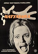 Nattmara 1965 poster Ulla Jacobsson Arne Mattsson