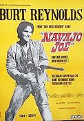 Navajo Joe 1967 poster Burt Reynolds