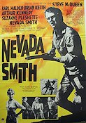 Nevada Smith 1966 poster Steve McQueen Karl Malden Brian Keith Henry Hathaway