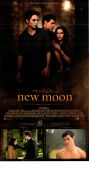 New Moon Twilight 2 2009 poster Kristen Stewart Robert Pattinson Taylor Lautner Chris Weitz