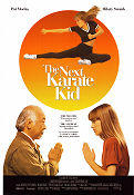 The Next Karate Kid 1994 poster Pat Morita Hilary Swank Michael Ironside Christopher Cain Kampsport Barn