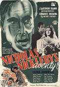 Nicholas Nickelbys äventyr 1947 poster Derek Bond Alberto Cavalcanti