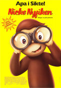 Nicke Nyfiken 2006 poster Will Ferrell Matthew O´Callaghan Animerat