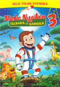Nicke Nyfiken 3 2015 poster Frank Welker Phil Weinstein Animerat