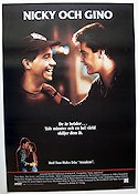 Nicky och Gino 1988 poster Ray Liotta Tom Hulce Jamie Lee Curtis Robert M Young