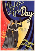 Night and Day 1946 poster Cary Grant Alexis Smith Monty Woolley Michael Curtiz Musik: Cole Porter Musikaler