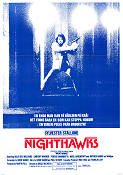 Nighthawks 1981 poster Sylvester Stallone Rutger Hauer Bruce Malmuth