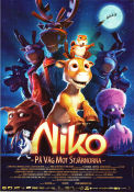 Niko 2008 poster Olli Jantunen Michael Hegner Animerat Finland