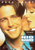 Nio månader 1995 poster Hugh Grant Julianne Moore Tom Arnold Chris Columbus Barn