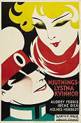Njutningslystna kvinnor 1927 poster Audrey Ferris Irene Rich