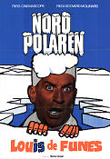 Nordpolaren 1969 poster Louis de Funes Edouard Molinaro