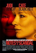 Notes on a Scandal 2006 poster Judi Dench Cate Blanchett