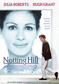 Notting Hill 1999 poster Julia Roberts Hugh Grant Richard McCabe Rhys Ifans James Dreyfus Roger Michell Romantik