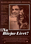 Nu börjar livet 1984 poster Sean Penn Nicolas Cage Elizabeth McGovern Richard Benjamin