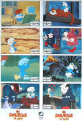 Nu smurfar vi igen 1981 lobbykort Smurferna